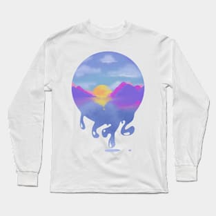 Sunset drips Long Sleeve T-Shirt